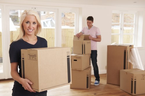 Professional packing help for a Swiss Cottage home move