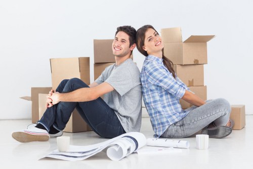 Careful moving service for a Swiss Cottage property