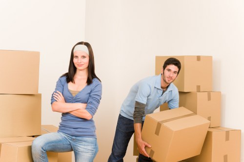 Preparation checklist and packing for a Swiss Cottage van move