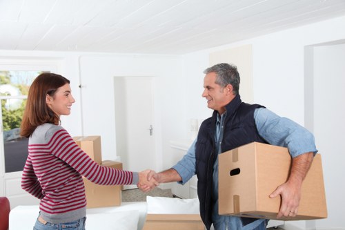 Packing and moving items for a Swiss Cottage man and van service