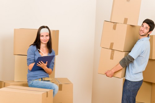 Local removals van ready for a residential or commercial move in Swiss Cottage